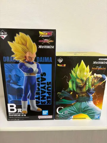 드래곤볼 제일복권 초사이어인 오지터 초사이어인 3 베지터 2종 세트