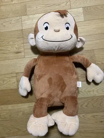 호기심 많은 조지 봉제 인형 약 70cm