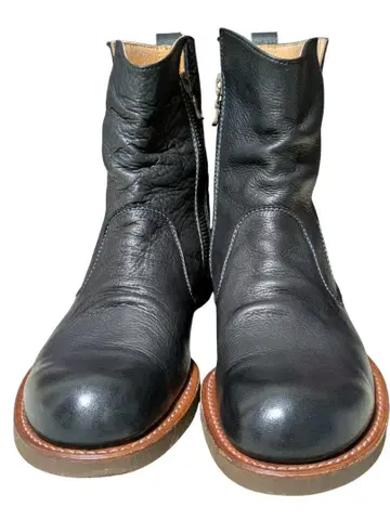 MR.OLIVE WATER PROOF SHRINK LEATHER 부츠