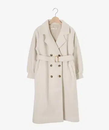 MAJESTIC LEGON 백 디자인 체스터 코트