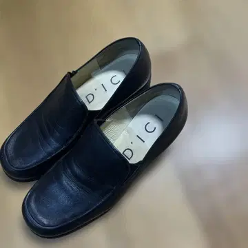모드 에 자코모 디시 로퍼 가죽 블랙 블랙 23cm