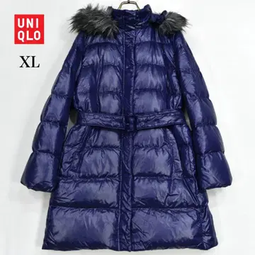 새상품급 유니클로 다운 컬렉션 다운 롱 코트 XL