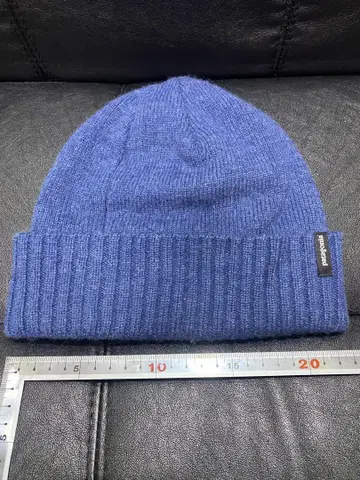 Patagonia 파랑 니트 모자 ONE SIZE