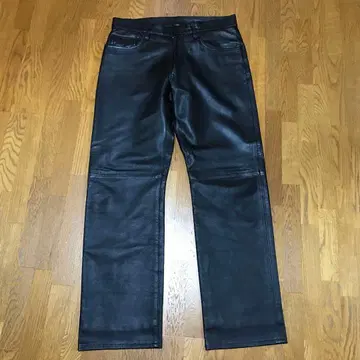 COMME CA DU MODE 라무 가죽 팬츠
