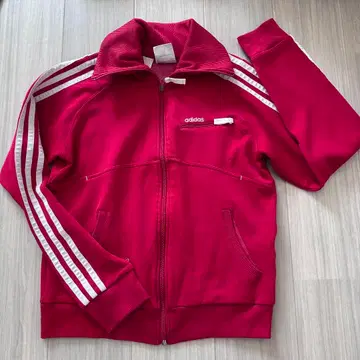 00s 해외 구제 의류 adidas 트랙 자켓 빨간색
