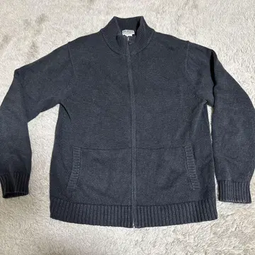 L.L.Bean 다크 그레이 집업 가디건