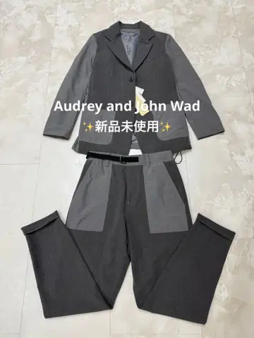 [ 미사용 새상품 ] Audrey and John Wad 셋업 일본제
