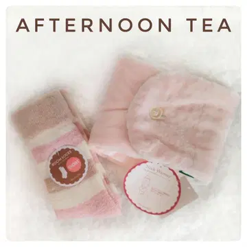 [ 택 포함 ] 애프터눈 티 넥워머와 룸삭스의 따뜻한 세트