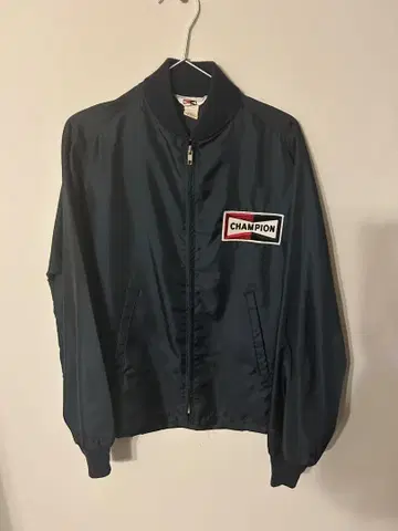 CHAMPION SPARK PLUGS 지퍼 자켓 USA 제조