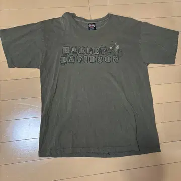 Harley-Davidson 셔츠 올리브 그린 XL
