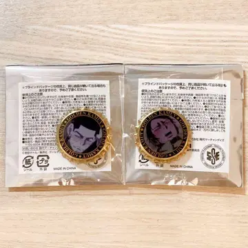 츠키시마 중사 코이토 소위 왕관 캔뱃지 골든 카무이 B 2