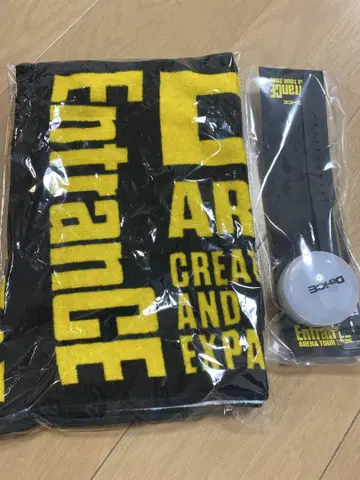 Da-iCE 팔찌 라이트 타월