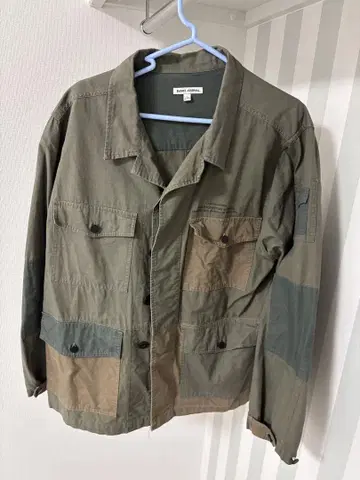 BANKS JOURNAL 밀리터리 자켓 L 올리브