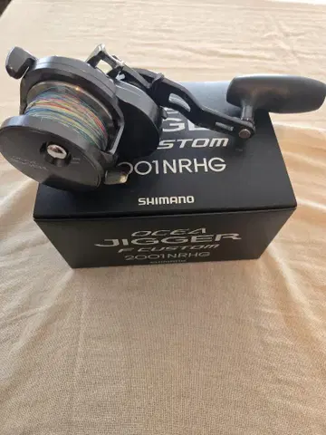 SHIMANO 오시아지거 F 커스텀 2001NRHG 베이트 릴