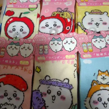 치이카와 (먼작귀) 삭스 22-25cm 6켤레 세트