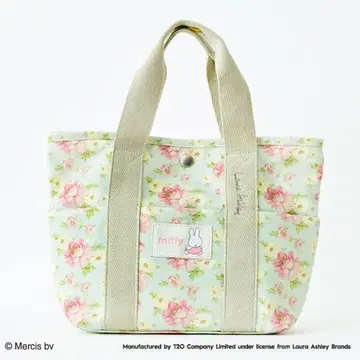 주말 가격 미사용 새상품 미피 로라 애슐리 토트백 레트로 블루