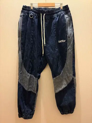 SAPEur 트랙 데님 팬츠