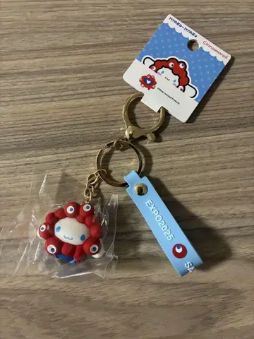 먀쿠먀쿠 나리키리 입체 스트랩 키링 산리오 시나몬