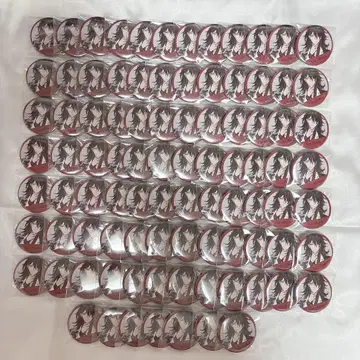니지산지 EN Welcome Goods 복스 아쿠마 캔뱃지 91개
