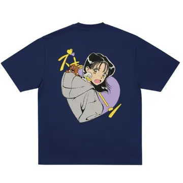 Palace REAR VIEW T-SHIRT NAVY