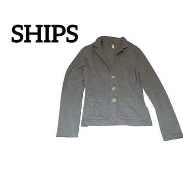 SHIPS [ M 그레이 ] 테일러드 자켓 골드 버튼