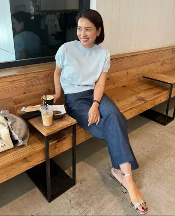OHGA 데님 인디고 S 사이즈