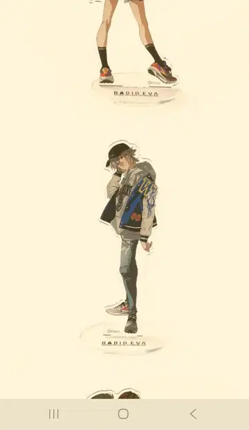 RADIO EVA 아크릴 스탠드 에반게리온