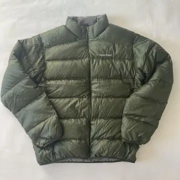 몽벨 라이트 알파인 다운 자켓 올리브 그린 남성용 XL