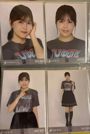노기자카46 시바타 유나 T셔츠 언더 라이브