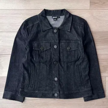 DKNY 블랙 데님 자켓 G 블랙 다나카란 뉴욕