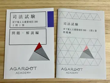 아갈루트 귀로 외우는 중요 항목 300 1문 1답