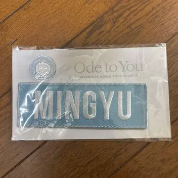 SEVENTEEN / 민규 네임 와펜