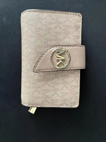 Michael Kors 접이식 지갑 베이지