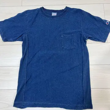 Champion Reverse Weave T X-Large 데님 블루