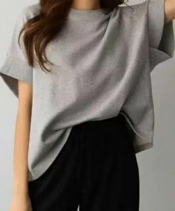 AMELY 돌먼 상의 그레이