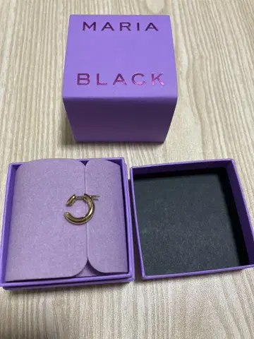 MARIA BLACK 14 귀걸이 하이 폴리시 골드