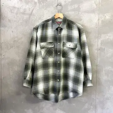 ALTO&BASSO 옴브레 체크 셔츠