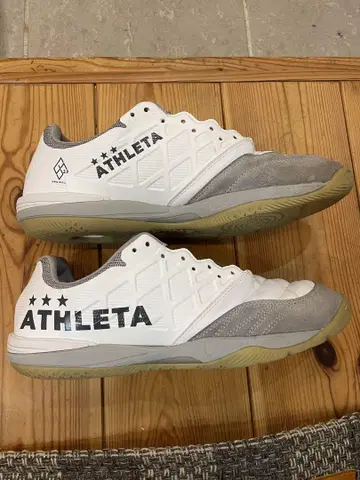 ATHLETA 풋살화 화이트 27