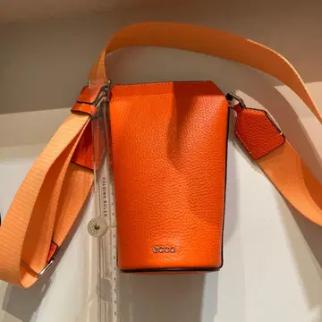 ECCO 오렌지 Pot Bag 숄더백