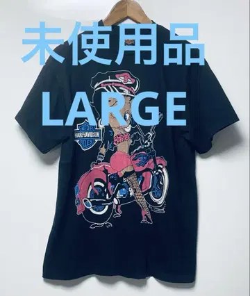 미사용품 HARLEY-DAVIDSON S/S TEE USA제