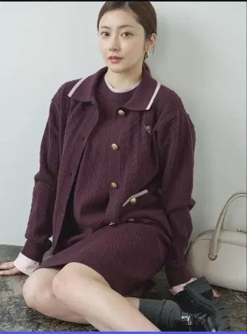 Mystrada 케이블 미니 원피스 M 사이즈