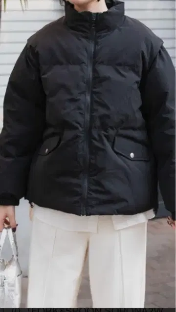 FORK&SPOON *SORONA 2WAY 블루종* 블랙