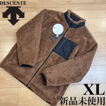 새상품 데상트 플리스 자켓 보아 자켓 리버서블 XL