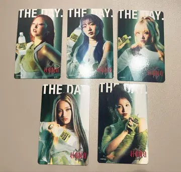 HANA 하나 트레이딩 카드 바디멘테 THE DAY. 캠페인 5종 세트