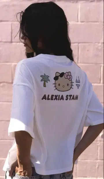 ALEXIA STAM 헬로키티 콜라보 T셔츠