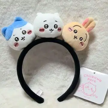 치이카와 파크 봉제 인형 머리띠