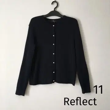리플렉트 니트 풀오버 가디건 펄 네이비