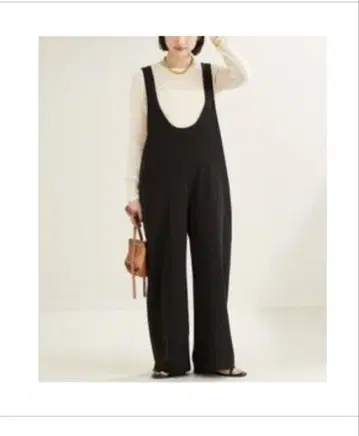 Plage U-Neck 오버롤 사이즈 36