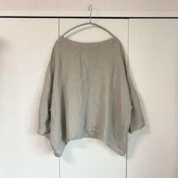 evam eva 에붐에바 린넨 풀오버