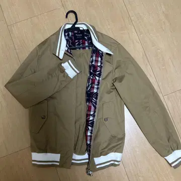 BEAMS HEART M 사이즈 집업 자켓 베이지